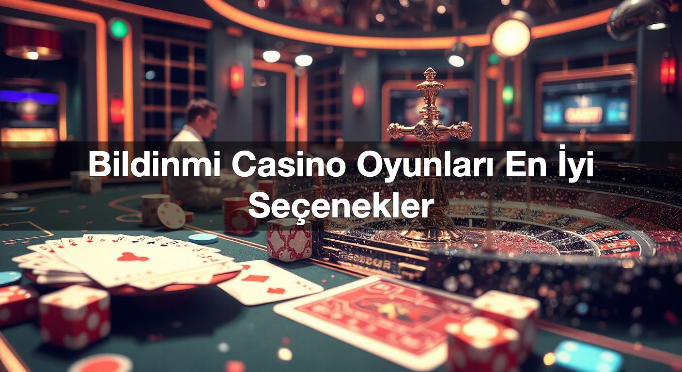 Bildinmi Casino Oyunları En İyi Seçenekler 1 Bildinmi Casino Oyunları En İyi Seçenekler